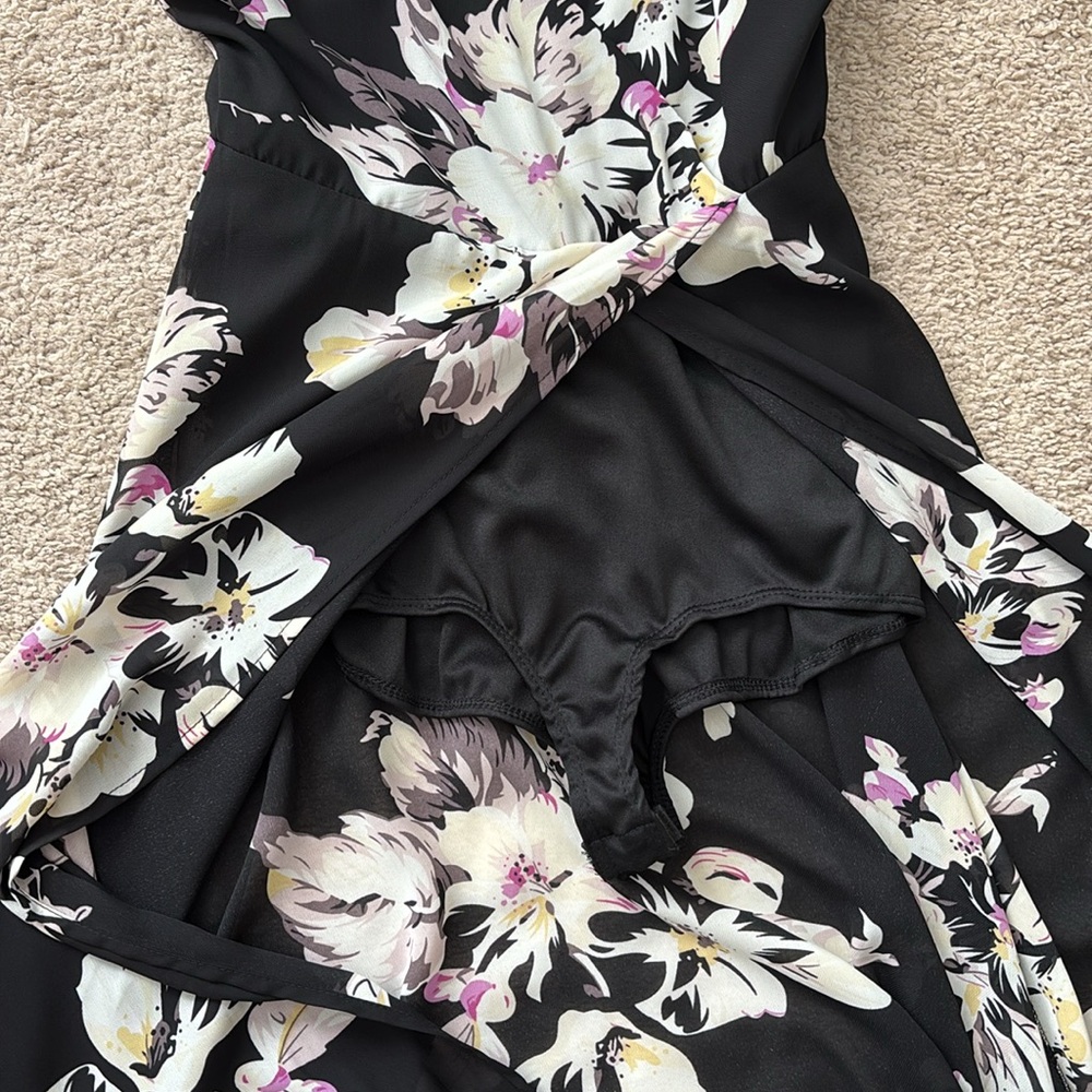Windsor Off The Shoulder Floral Summer Dress - Small - Picture 4 of 5